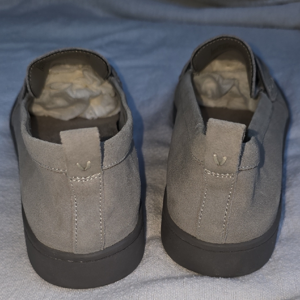 Vionic Women's Suede Slip-On Loafers in Light Gray 9.5 - Picture 5 of 9